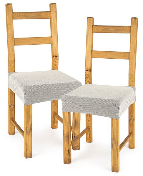 4Home Husă elastică scaun Comfort cream, 40 - 50 cm, set 2 buc