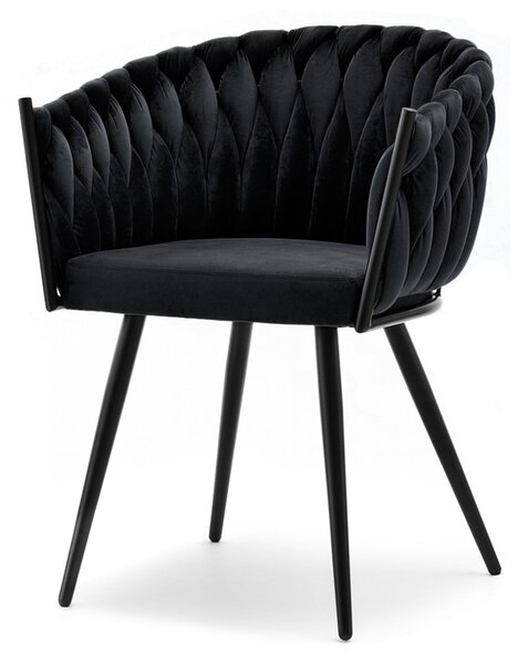 Scaun sufragerie Radio (negru). Promo -13%. 1136593