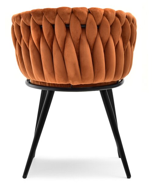 Scaun sufragerie Radio (cupru + negru). Promo -13%. 1136600