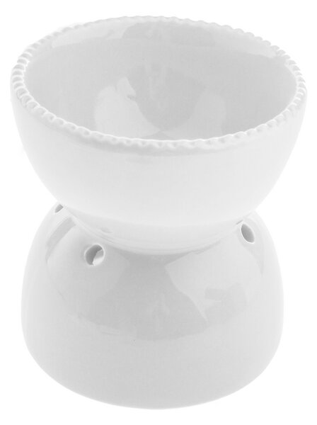 Aroma-lampă ceramică Formia gri, 10,8 x 11,5x 10,8 cm