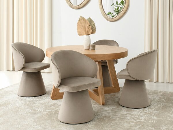 Scaun sufragerie Simulada (bej). Promo -12%. 1136633