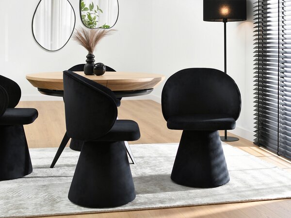 Scaun sufragerie Simulada (negru). Promo -12%. 1136634