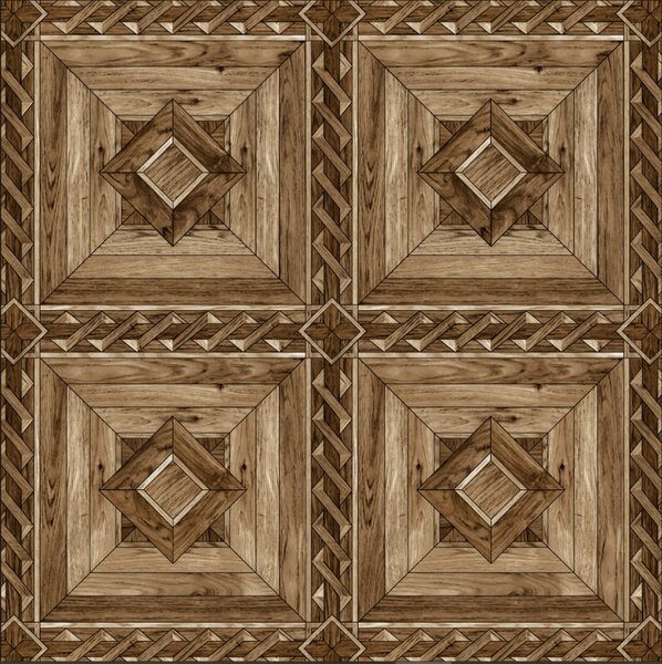 Covorul PVC linoleum Legend, Latimi 1 m, 1.5 m, 2 m si 2,5 m, Maro, Suport Pasla 100 x 300