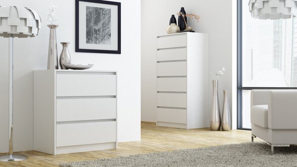 Drohmo K6, comoda, alb