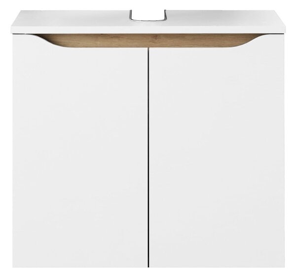 Dulap fără chiuvetă alb scund/suspendat 60x53 cm Set 857 – Pelipal