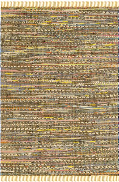 Covor Modern & Geometric Elena, Galben/Multicolor, 122x183