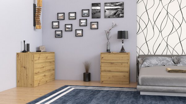 Shannan K120 2X3, comoda, stejar