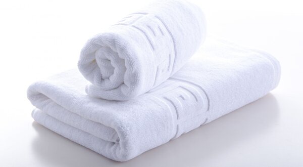 Prosop Cotton Deluxe Home & Hotel – Greek Border, Bumbac 100%, 30×50 cm, 500g/mp