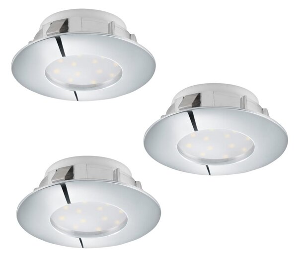 Eglo 95808 - SET 3x Corp de iluminat LED tavan fals PINEDA 1xLED/6W/230V
