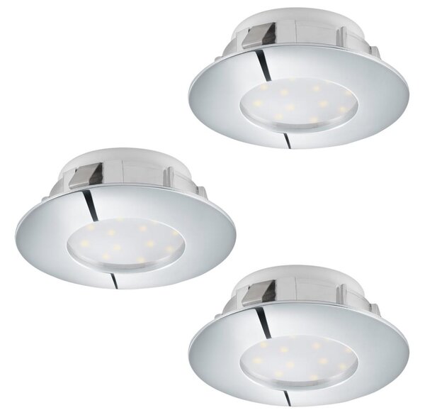 Eglo 95815 - SET 3x Corp de iluminat LED tavan fals PINEDA 1xLED/6W/230V
