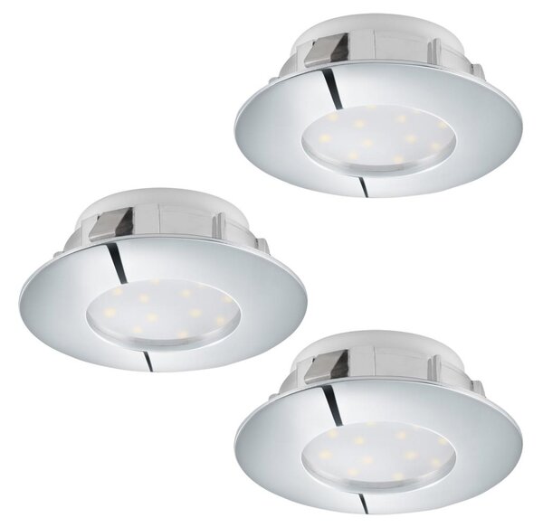 Eglo 95822 - SET 3x Corp de iluminat LED tavan fals PINEDA 1xLED/6W/230V