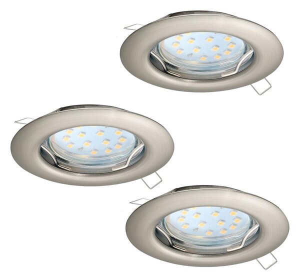 Eglo 94237 - SET 3x Corp de iluminat LED tavan fals PENETO 3xGU10-LED/3W/230V