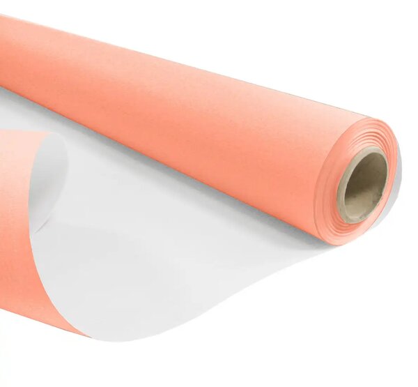 Hartie ambalat cadouri ROZ PAL in rola 0,79 x 40 metri
