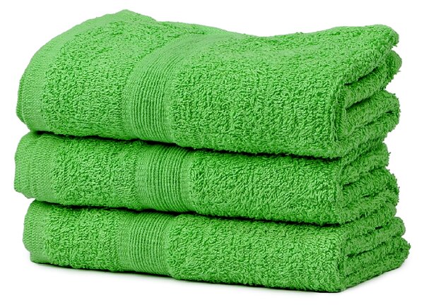 Prosop SOFT 70x125 cm verde, 100% bumbac