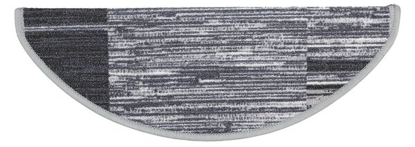 Covor Scari Phoenix, Semirotund, Gri, 23x64 cm