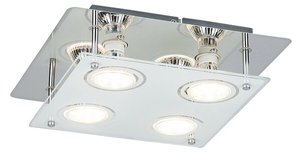 Rabalux 2511 - Plafonieră LED NAOMI 4xGU10/5W