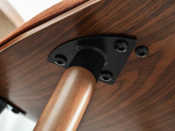 Scaun sufragerie Busque (cupru + nuc). Promo -13%. 1136460