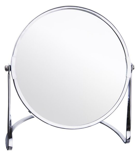 Oglindă cosmetică Orion Duo, cu suport, diam. , 13 x 17 cm