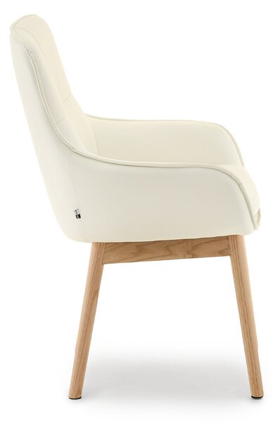 Scaun sufragerie Camisetas (crem + stejar). Promo -14%. 1136489