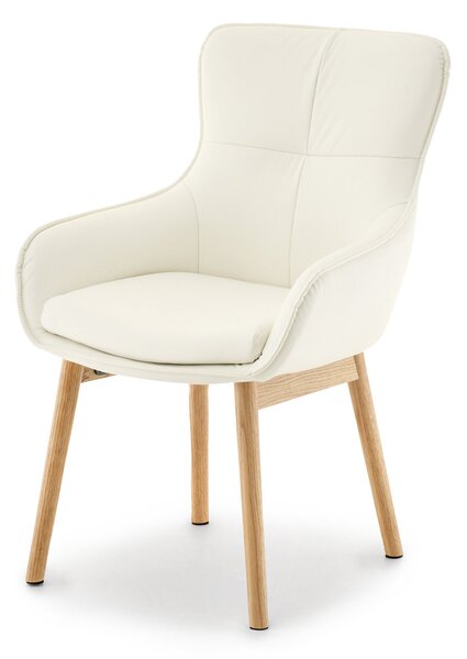 Scaun sufragerie Camisetas (crem + stejar). Promo -14%. 1136489