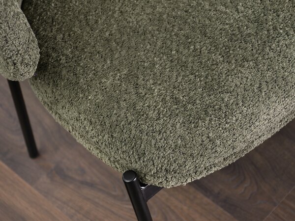 Scaun sufragerie Matices (verde + negru). Promo -13%. 1136564