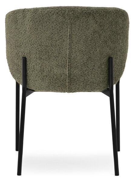 Scaun sufragerie Matices (verde + negru). Promo -13%. 1136564