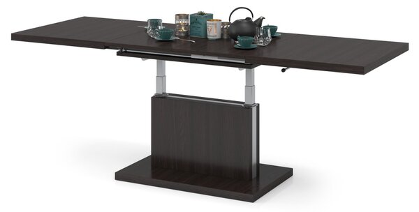 Mazzoni ASTON Wenge - MĂSUȚĂ EXTENSIBILĂ MODERNĂ MĂSUȚĂ DE CAFEA
