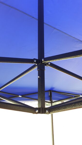 JAKS Cort pavilion profi 3 x 3 m negru