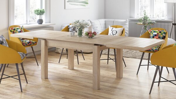 Mazzoni ROYAL Stejar Sonoma - MASĂ EXTENSIBILĂ PÂNĂ LA 2,7 m