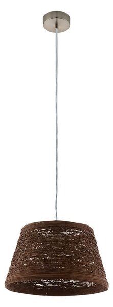 Eglo 96469 - Lampa suspendata DONADO 1xE27/60W/230V 358mm maro