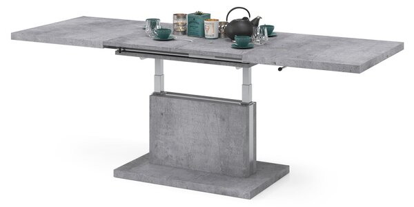 Mazzoni ASTON Beton Millennium - MĂSUȚĂ EXTENSIBILĂ MODERNĂ MĂSUȚĂ DE CAFEA
