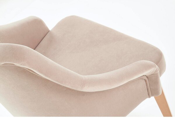 Scaun living Toledo 2, bej, 57X56X86 CM