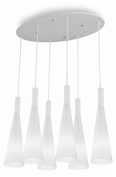 Ideal lux - Lampa suspendata 6xE27/60W/230V