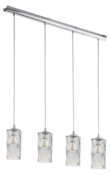 Eglo 96929 - Lustra pe cablu ESTEVAU 4xE27/28W/230V