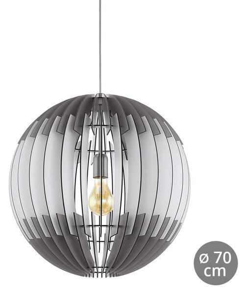 Eglo 96974 - Lampa suspendata OLMERO 1xE27/60W/230V 700mm