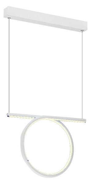 LED Lustră pe cablu LOOP LED/20W/230V alb