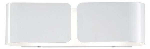 Ideal lux - Aplică perete 2xE27/60W/230V alb