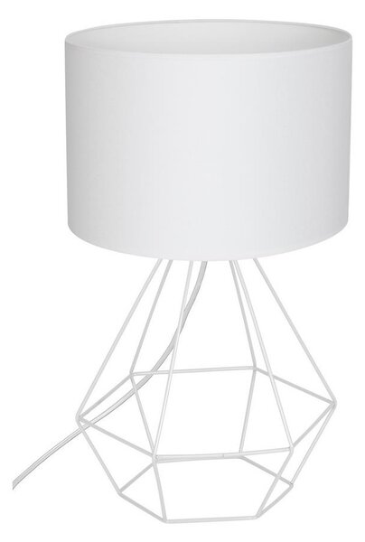 Lampă de masă ALMA 1xE27/60W/230V alb