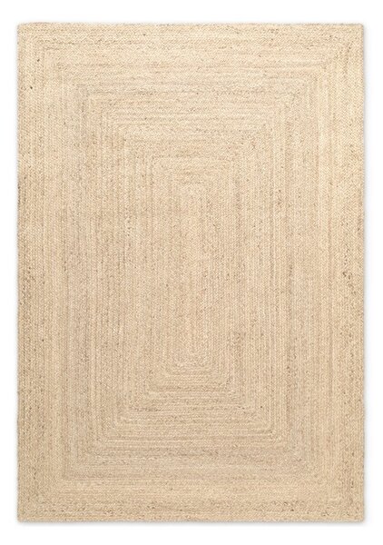 Covor în culoare naturală deschisă reversibil/țesut manual din iută 80x150 cm Juno – Hanse Home