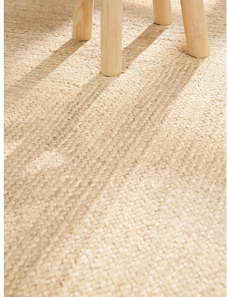 Covor în culoare naturală deschisă reversibil/țesut manual din iută 80x150 cm Juno – Hanse Home