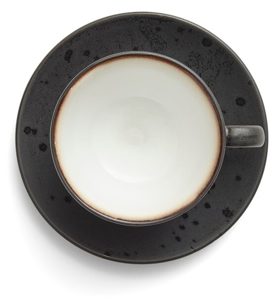 Cești negre 4 buc. din ceramică 240 ml Gastro Black/Mix – Bitz