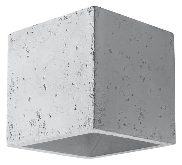 Aplică perete QUAD 1xG9/40W/230V beton