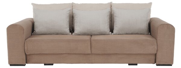 KONDELA Canapea foarte spaţioasă, maro deschis, bej, crem, GILEN BIG SOFA