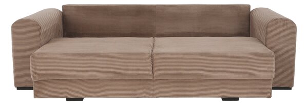 KONDELA Canapea foarte spaţioasă, maro deschis, bej, crem, GILEN BIG SOFA