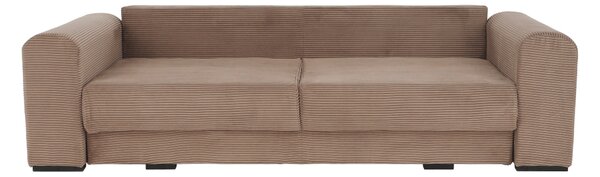 KONDELA Canapea foarte spaţioasă, maro deschis, bej, crem, GILEN BIG SOFA