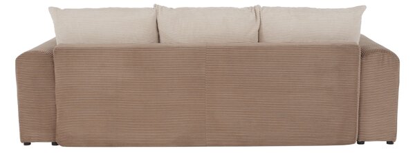 KONDELA Canapea foarte spaţioasă, maro deschis, bej, crem, GILEN BIG SOFA