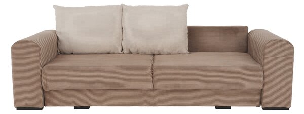 KONDELA Canapea foarte spaţioasă, maro deschis, bej, crem, GILEN BIG SOFA