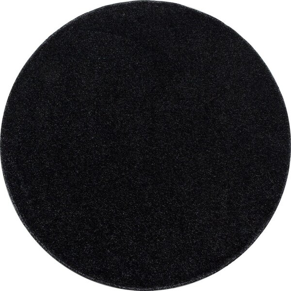 Covor gri închis rotund ø 160 cm Ata – Ayyildiz Carpets
