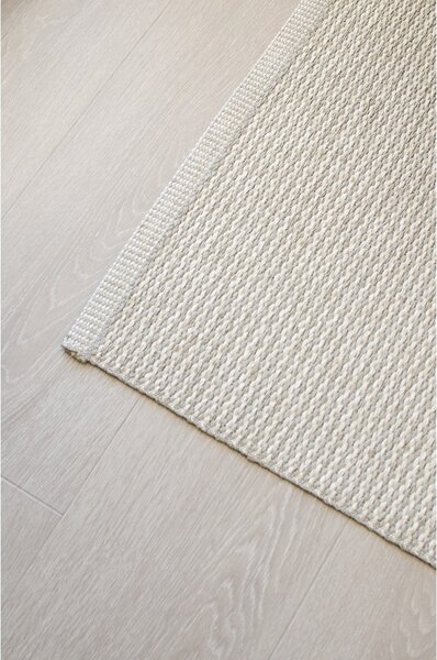 Covor pentru exterior și interior crem 140x200 cm Mono Linen Vanilla – Pappelina