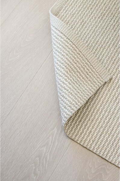 Covor pentru exterior și interior crem 140x200 cm Mono Linen Vanilla – Pappelina